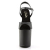 FLAMINGO-809 Plateau Sandaletten Schwarz Matt von Pleaser – Ansicht 2