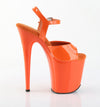 FLAMINGO-809 Plateau Sandaletten Orange von Pleaser – Ansicht 5