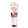 FLAMINGO-809 Plateau Sandaletten Rosé von Pleaser – Ansicht 2