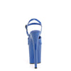FLAMINGO-809 Plateau Sandaletten Blau Lack von Pleaser – Ansicht 4