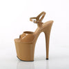 FLAMINGO-809 High Heels Sandaletten - Beige von Pleaser – Ansicht 3