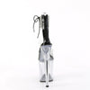 FLAMINGO-824RS Plateau Sandaletten Schwarz/Transparent von Pleaser – Ansicht 4