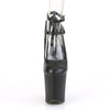 FLAMINGO-850 Plateau Pumps - Schwarz von Pleaser – Ansicht 2