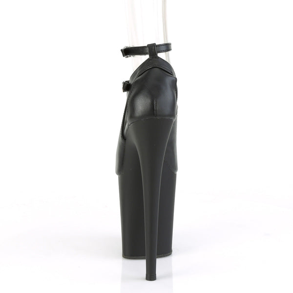 FLAMINGO-850 Plateau Pumps - Schwarz von Pleaser – Ansicht 4