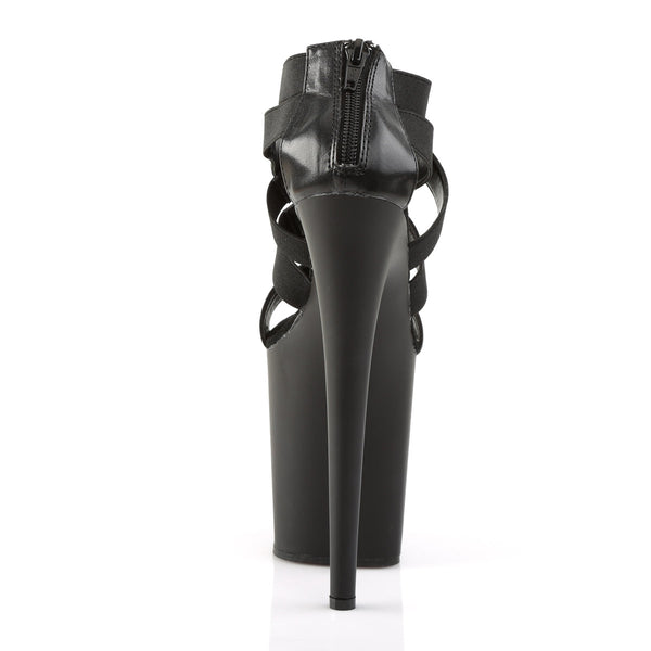 FLAMINGO-869 Plateau High Heels Sandaletten Schwarz von Pleaser – Ansicht 4