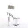 FLAMINGO-891-2RS Plateau Sandaletten Transparent von Pleaser – Ansicht 5