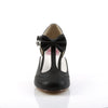 FLAPPER-11 Kitten Heels Pumps Schwarz | Pin Up Couture