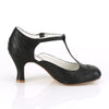 FLAPPER-26 Kitten Heel Pumps Schwarz von Funtasma – Ansicht 5