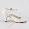 FLAPPER-26 Kitten Heel Pumps Weiß von Funtasma – Ansicht 5