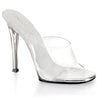 GALA-01 Pantoletten Transparent von Fabulicious
