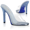 GALA-01DMM Pantoletten meeresblau von Fabulicious