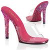 GALA-01DMM Pantoletten hot pink von Fabulicious