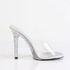 GALA-01DSP Pantoletten transparent Glitzersteine von Fabulicious – Ansicht 5
