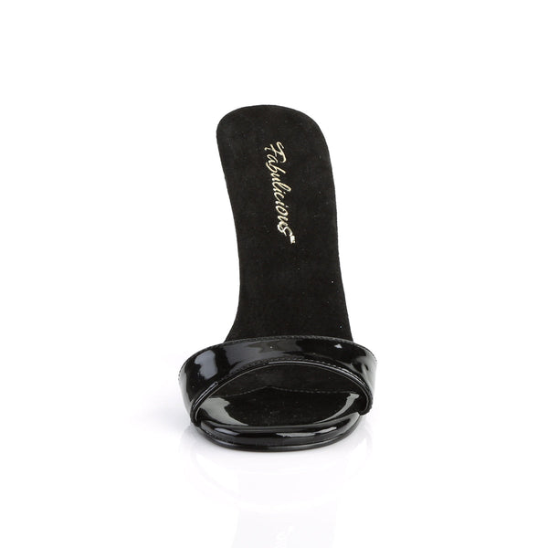 GALA-01S Pantoletten Schwarz von Fabulicious – Ansicht 2