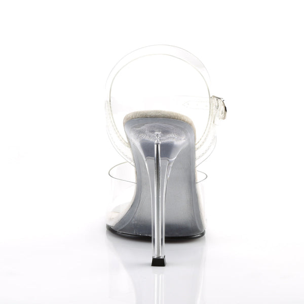 GALA-08 Sandaletten Transparent von Fabulicious – Ansicht 4