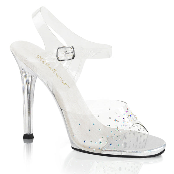 GALA-08SD Sandaletten Transparent von Fabulicious