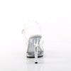 GLORY-508 High Heels Sandaletten - Transparent von Fabulicious – Ansicht 4