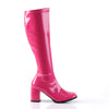 GOGO-300 Stiefel Lack Hot Pink | Funtasma