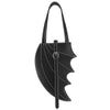 HB-215 Handtasche Fledermausflügel Schwarz | DemoniaCult