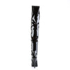 INDULGE-3000 Plateau Overknee Stiefel Schwarz Lack von Devious – Ansicht 4
