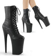 INFINITY-1020 Plateau Stiefeletten Schwarz Matt von Pleaser – Ansicht 5