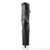 INFINITY-1020 Plateau Stiefeletten Schwarz Matt von Pleaser – Ansicht 4
