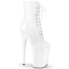 INFINITY-1020 Plateau Stiefeletten - Weiß von Pleaser