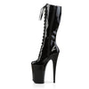INFINITY-2020 Plateau Stiefel Schwarz Lack von Pleaser – Ansicht 3