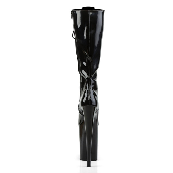 INFINITY-2020 Plateau Stiefel Schwarz Lack von Pleaser – Ansicht 4