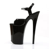 INFINITY-909 Plateau Sandaletten - Schwarz Lack von Pleaser – Ansicht 3