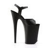 INFINITY-909 Plateau Sandaletten Schwarz Matt von Pleaser – Ansicht 5