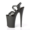 INFINITY-997 Plateau Sandaletten Matt Schwarz von Pleaser – Ansicht 3