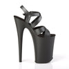 INFINITY-997 Plateau Sandaletten Matt Schwarz von Pleaser – Ansicht 5