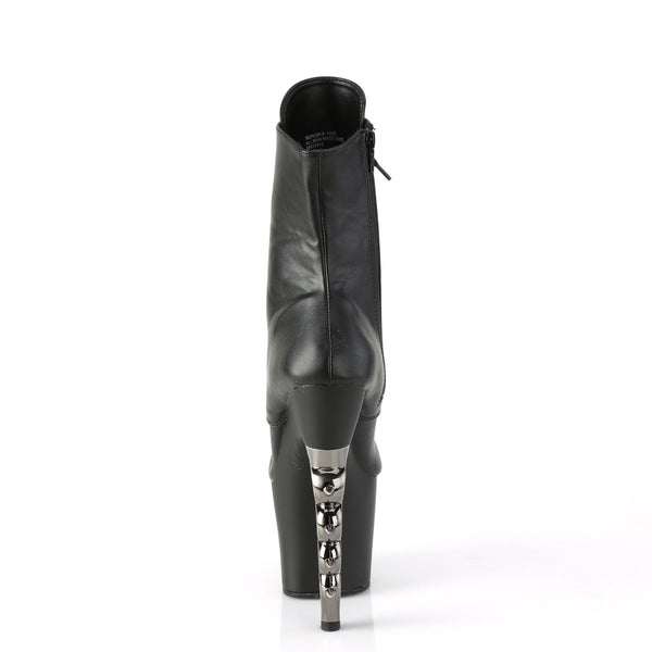 IRONGRIP-1020 Plateau Stiefeletten Silber/Schwarz von Pleaser – Ansicht 4
