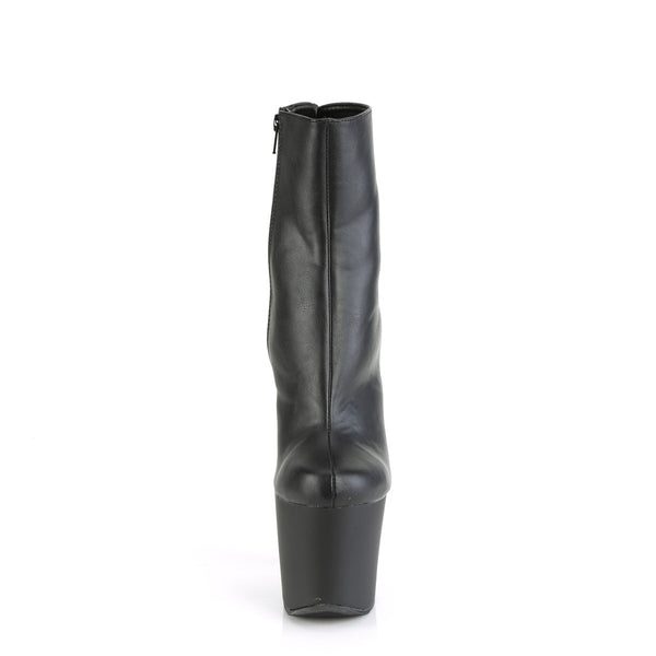 IRONGRIP-1042 Plateau Stiefeletten Silber/Schwarz von Pleaser – Ansicht 2