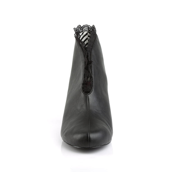 JENNA-105 Stiefeletten Schwarz von Pleaser Pink Label – Ansicht 2