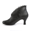 JENNA-105 Stiefeletten Schwarz von Pleaser Pink Label – Ansicht 3