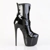 JUBILANT-1011 Plateau Stiefeletten Schwarz Lack von Pleaser – Ansicht 5