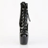 JUBILANT-1014 Plateau Stiefeletten Schwarz Lack von Pleaser – Ansicht 2