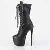JUBILANT-1048 Plateau Stiefeletten Schwarz Matt von Pleaser – Ansicht 3