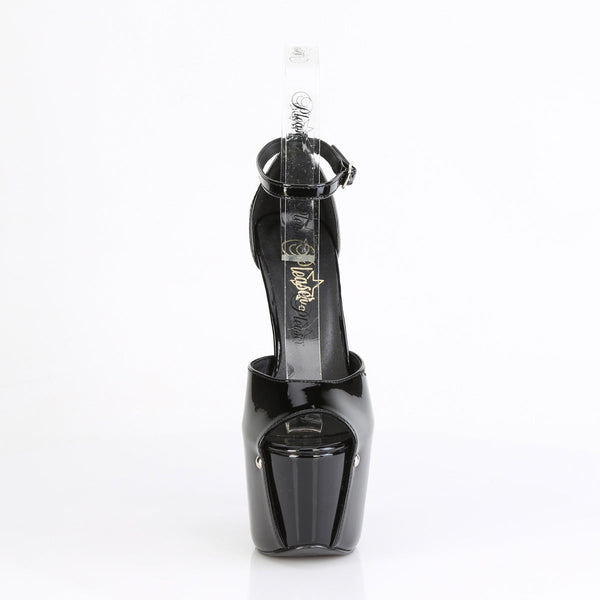 JUBILANT-15 Plateau Sandaletten Schwarz von Pleaser – Ansicht 2