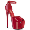 JUBILANT-15 Plateau Sandaletten Rot | Pleaser