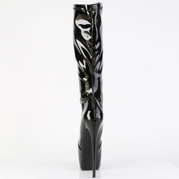 JUBILANT-2000 Plateau Stiefel Schwarz Lack von Pleaser – Ansicht 4