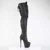 JUBILANT-4012 Overkneestiefel Plateauschuhe Schwarz von Pleaser – Ansicht 5