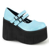 KERA-08 Plateau Schuh blau Mary Janes | DemoniaCult