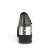 KERA-13 Plateau Schuhe Schwarz Braun von DemoniaCult – Ansicht 4