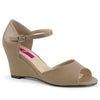 KIMBERLY-05 Sandaletten Creme von Pleaser Pink Label
