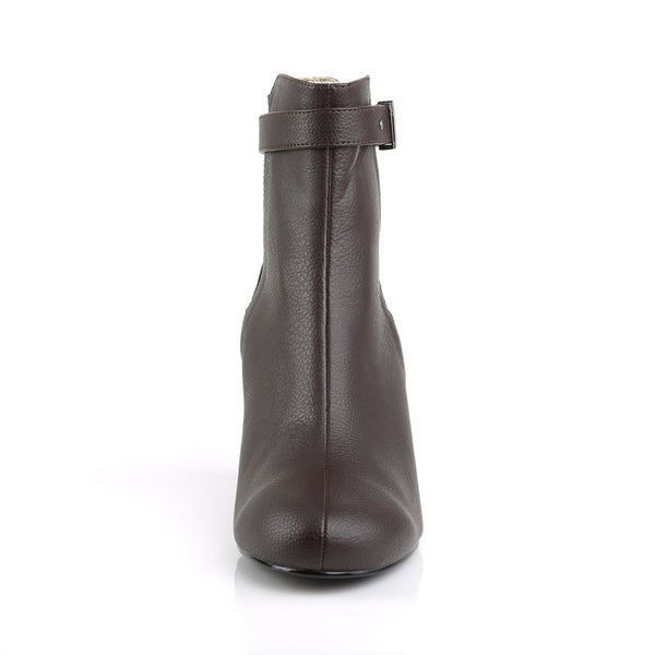 KIMBERLY-102 Stiefeletten Braun von Pleaser Pink Label – Ansicht 2