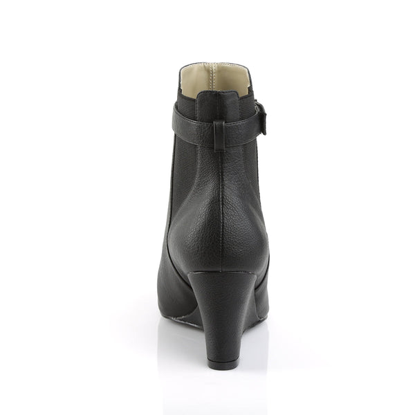 KIMBERLY-102 Stiefeletten Schwarz Matt von Pleaser Pink Label – Ansicht 4