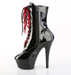 KISS-1020-1 Plateau Stiefeletten - Schwarz Lack von Pleaser – Ansicht 3
